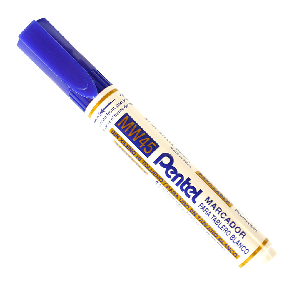 Marcador Pentel Tablero MW45 Azul