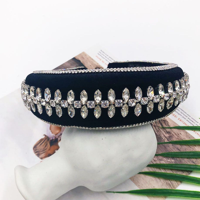 Thumbnail: New Hair Accessories Baroque Diamond Hair Hoop Hair Accessories Women for Women
