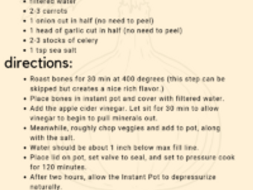 Instant Pot Beef Bone Broth