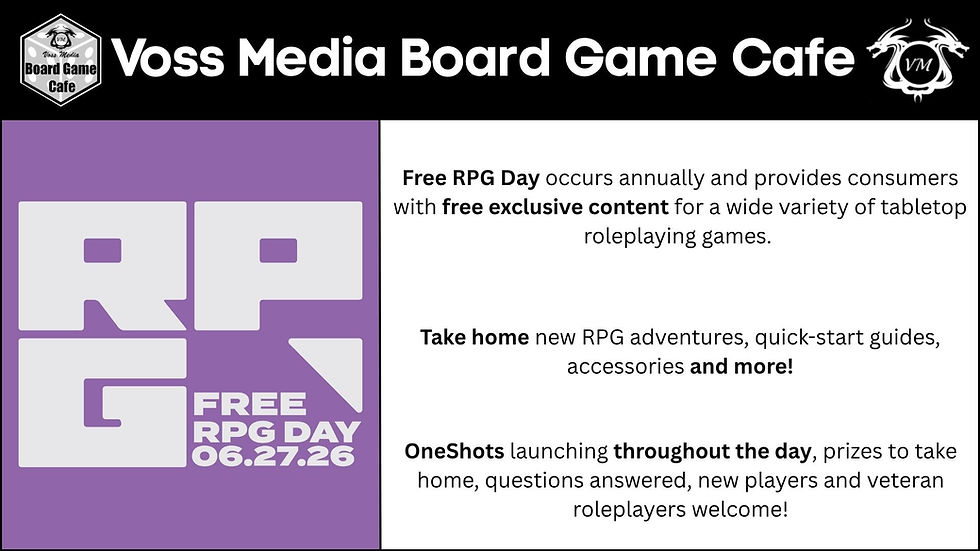 Free RPG Day 2026