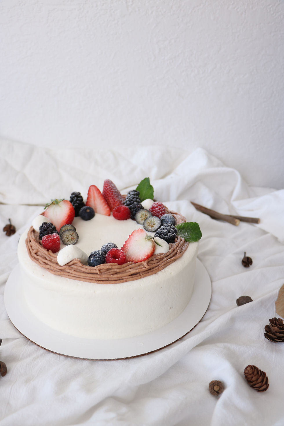 Chestnut Cream Cake