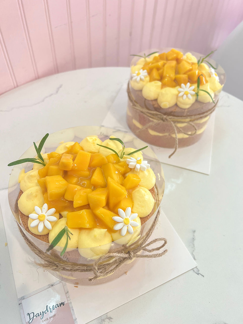 Mango Naked Cake