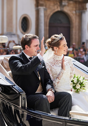DWP_Prince Don Jaime & Princess Charlotte in carriage