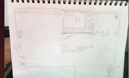 V1 Sketch of Room 2