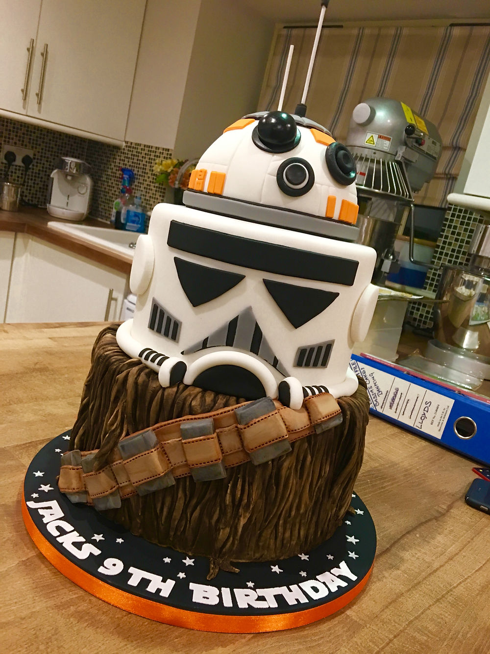 star wars cake