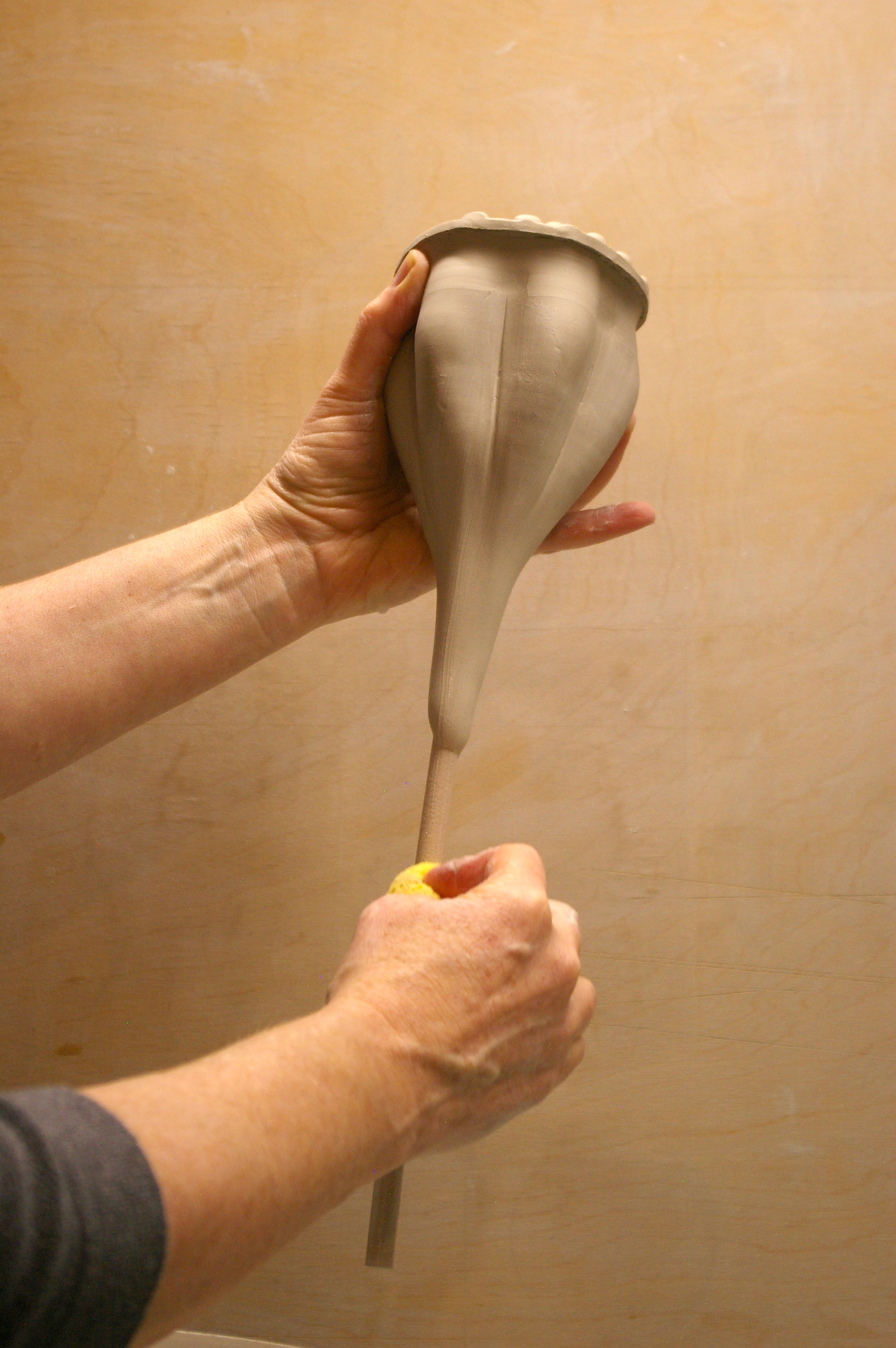 the dowel can come out now