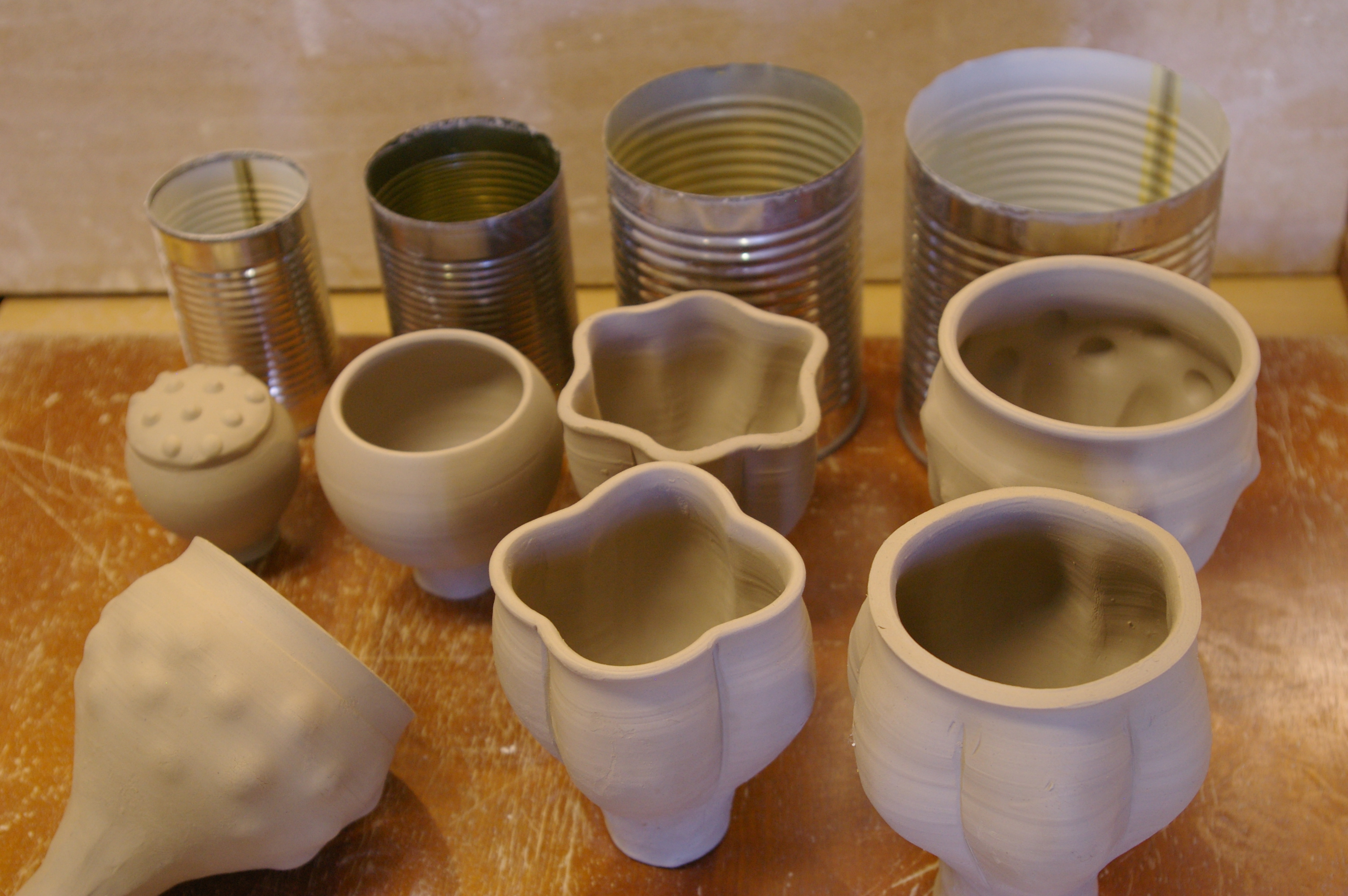 using tin cans for cutters