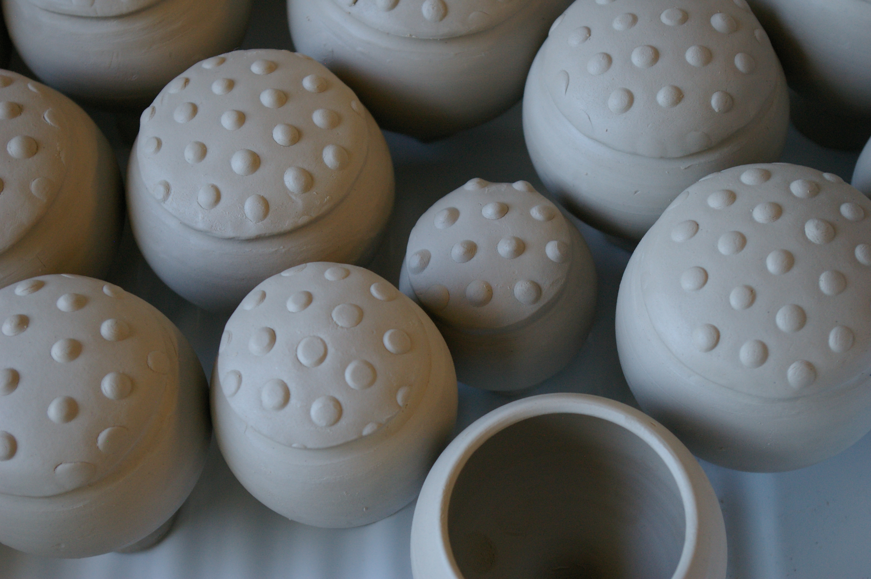 some dotty tops attached