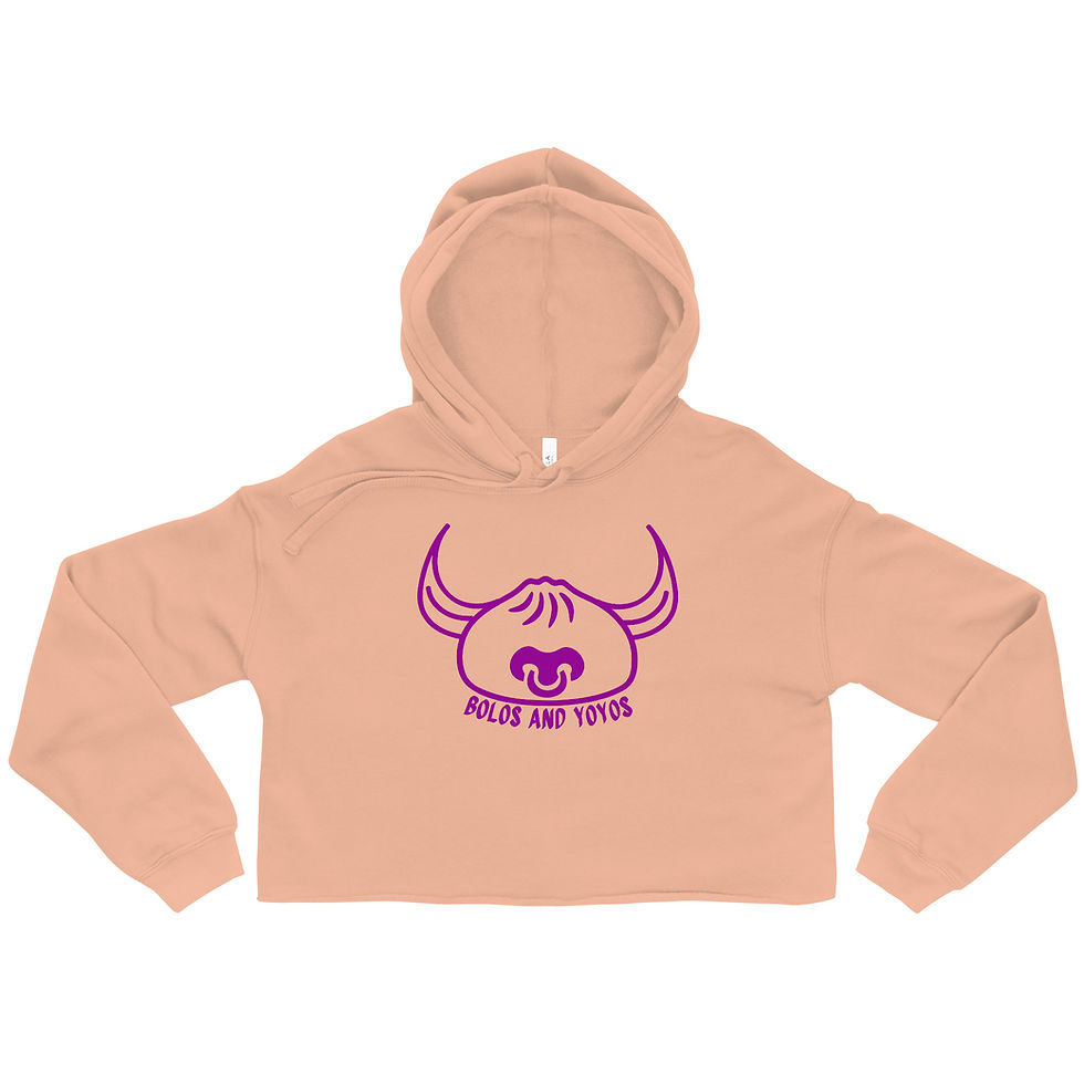 Thumbnail: CARA*BAO Crop Hoodie