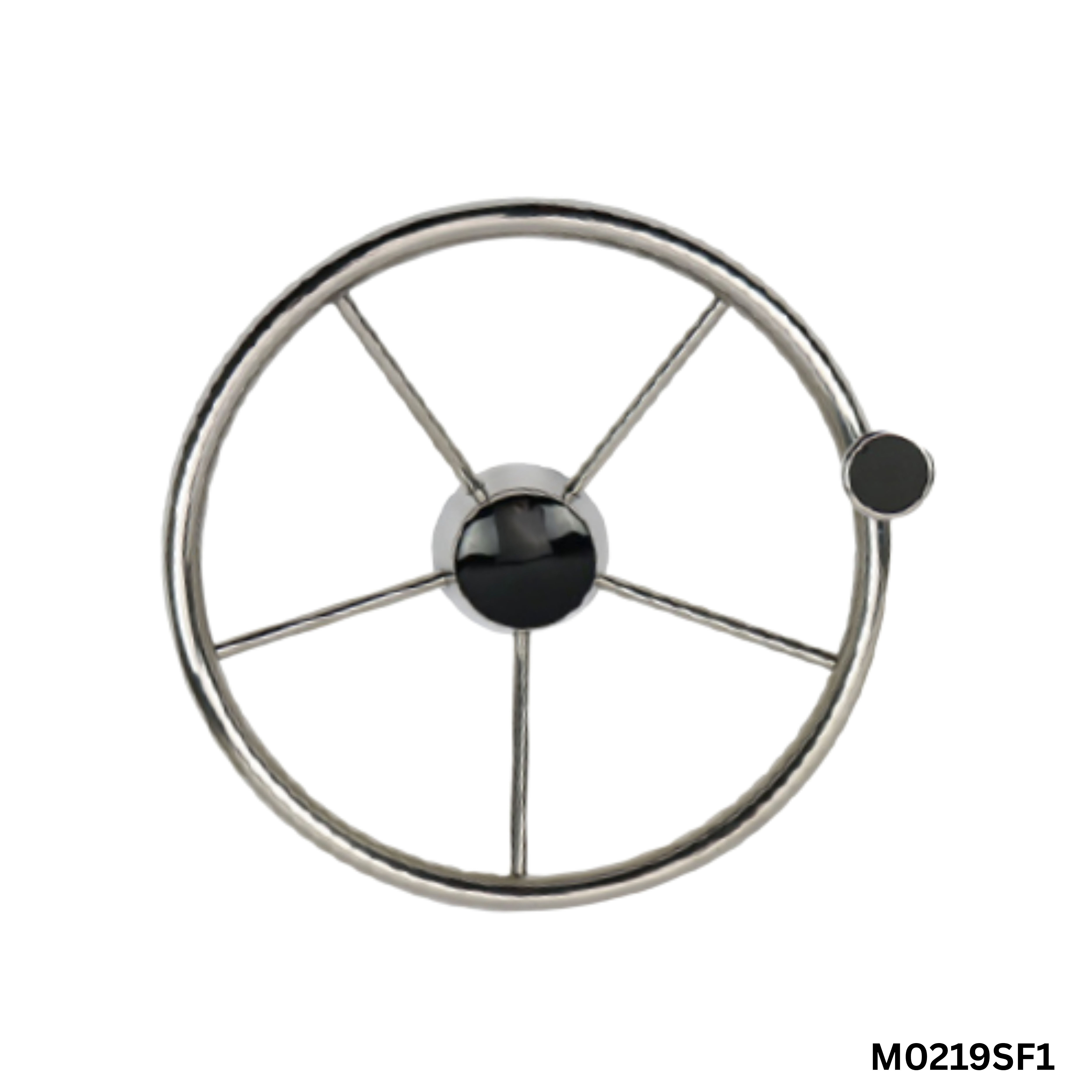 Stailess Steel Wheel W Knob 15.5