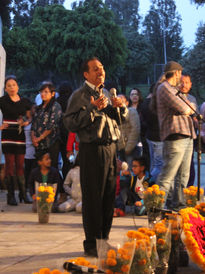 Presentación del Ballet folcklórico mexicano con la coreografía Y...¿A dónde irán los muertos?