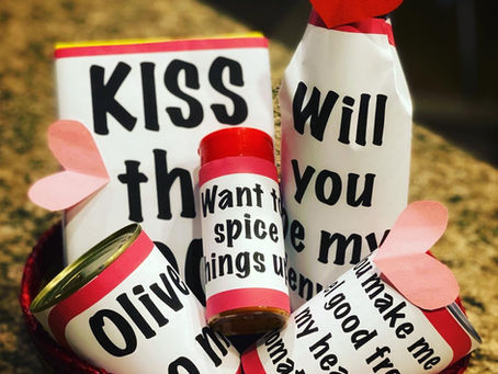 Valentine's Day Dinner Basket
