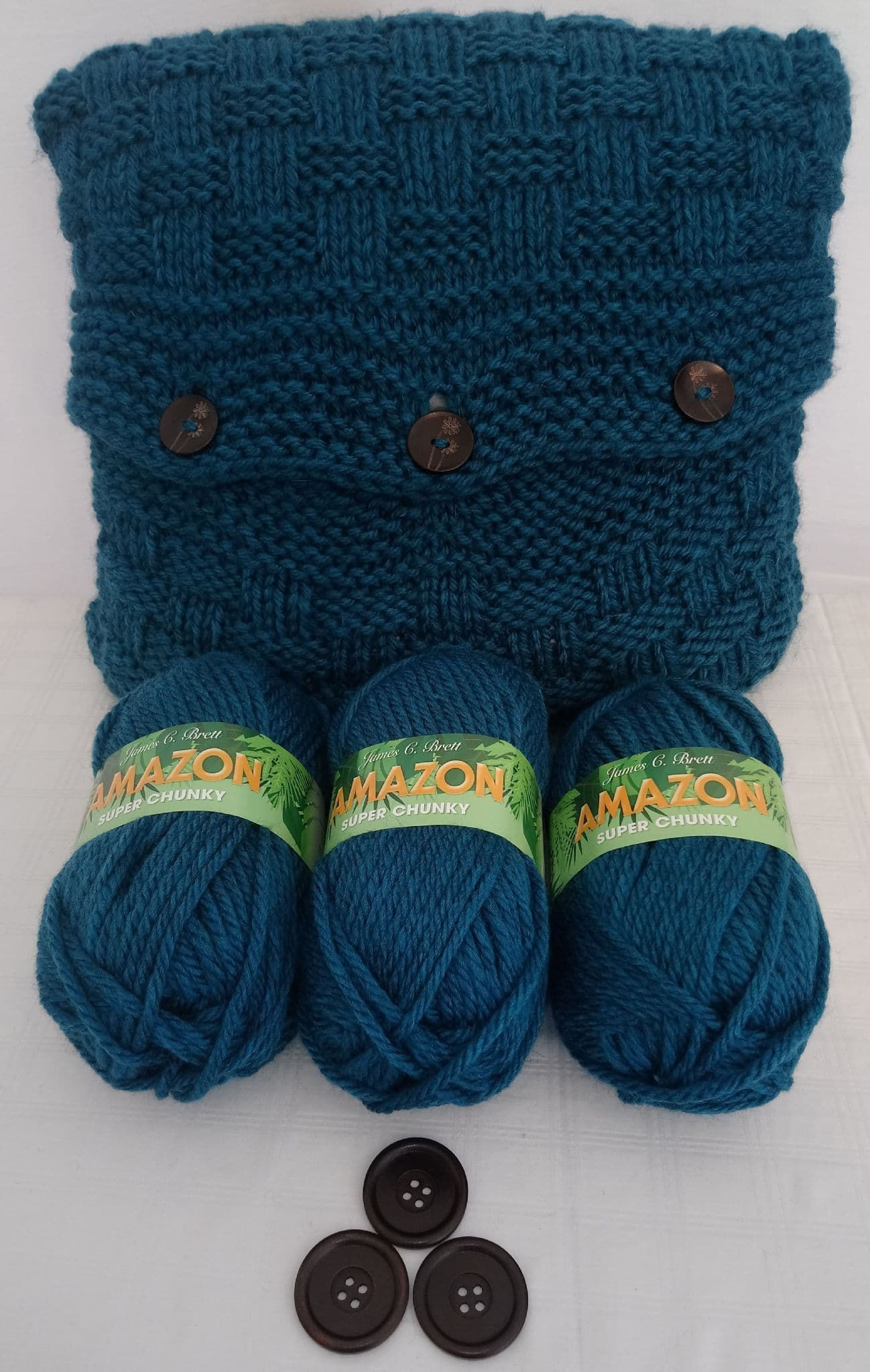 Cosy cushion top up knitting kit (no needles or pattern)