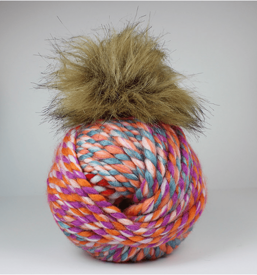 Thumbnail: Super Chunky Pompom Hat Yarn