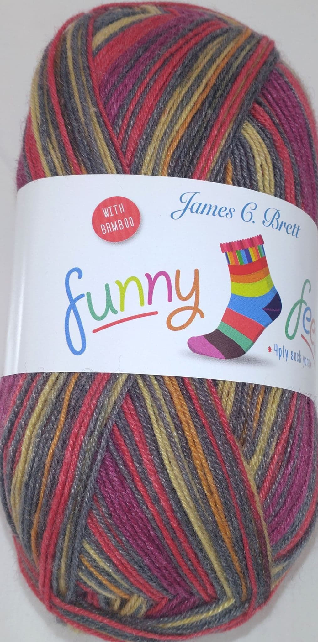 Funny Feetz sock yarn 100g