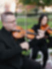 Two Violinists at Wedding