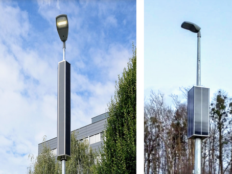 Solárna nabíjacia lampa