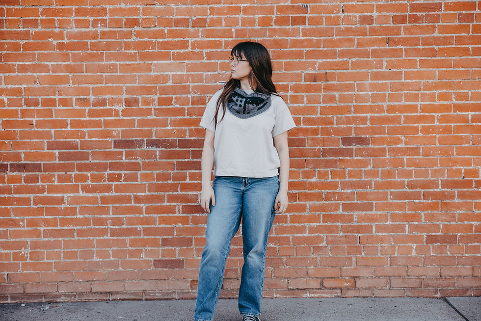 Thumbnail: Castle Cowl - Machine Knit