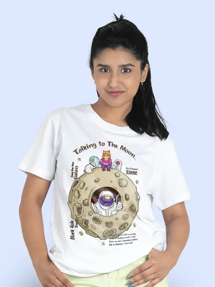 Thumbnail: Moon Child Women T-shirt