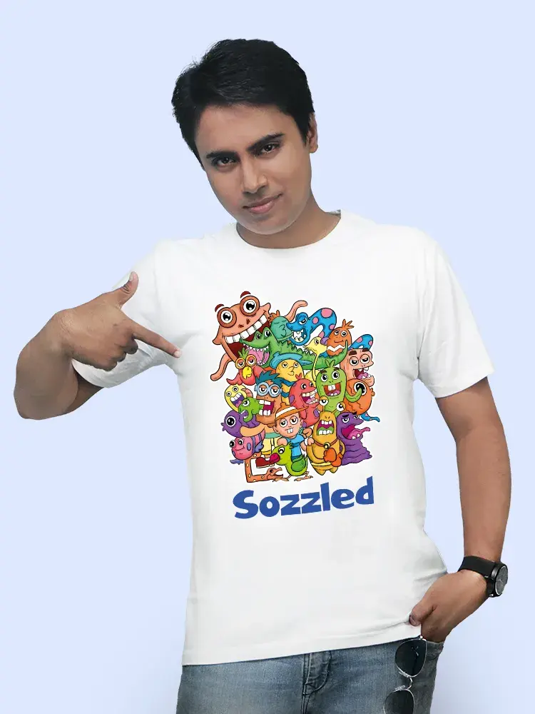 Thumbnail: Sozzled Doodle Men T-shirt