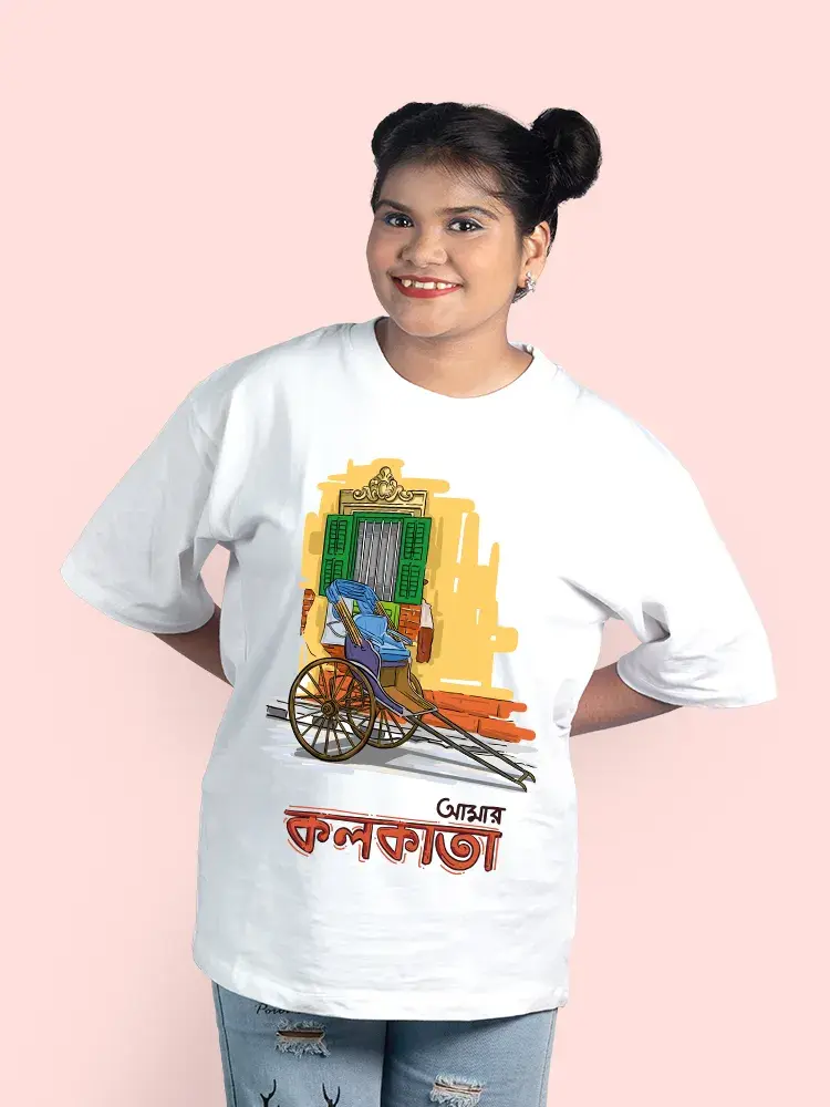 Amar Kolkata Women Oversized T-Shirt