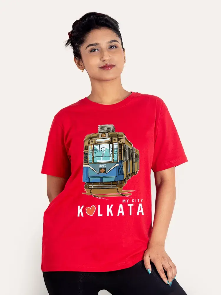 Kolkata Tram Women T-shirt