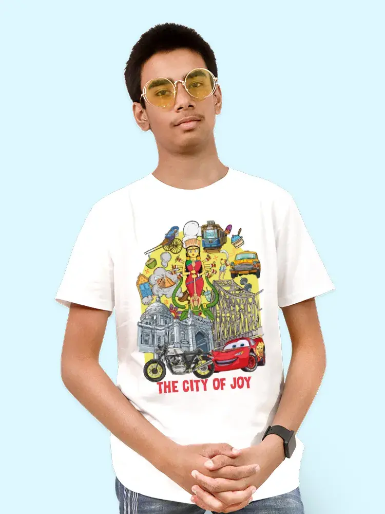 Thumbnail: Kolkata The City of Joy Men T-shirt