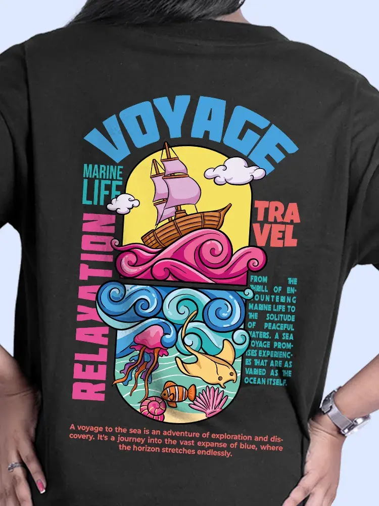 Thumbnail: Voyage Men Oversized T-Shirt