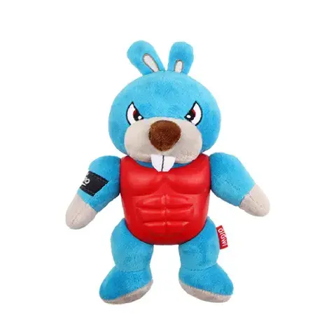 Gigwi Im Hero Armour Rabbit Plush Squeaker