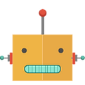 Cute Robot Illustration