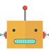 Cute Robot Illustration