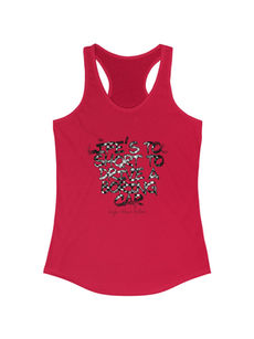 Womens Red Tank Life's Too Short to Drive a Boring Car