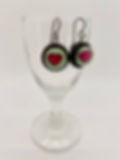 Thumbnail: Green Heart Earrings