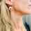 Thumbnail: White Heart Earrings