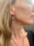 Thumbnail: Green Heart Earrings