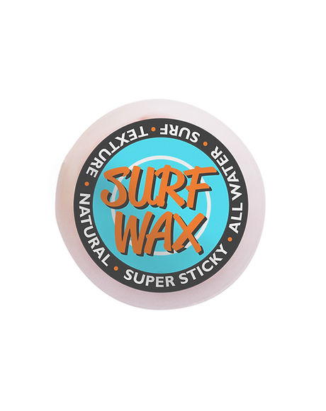 Surf wax label