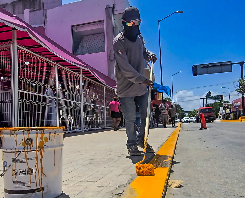 Estefanía Mercado supervisa avances del Plan de Recuperación del Centro de la Ciudad