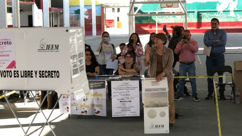 Se confirma victoria de Delfina Gómez como gobernadora del Edomex