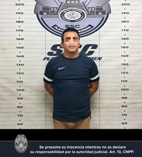 Detenido en Playa del Carmen tras enfrentar a policías; aseguran camioneta Suburban 