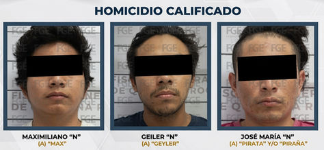 Detienen a tres presuntos implicados en doble homicidio ocurrido en el asentamiento Las Torres de Playa del Carmen