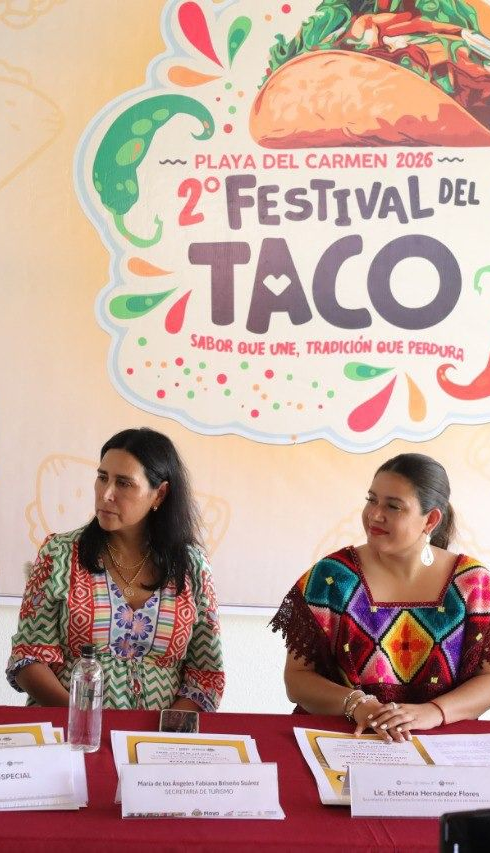 Presentan en Playa del Carmen el Segundo Festival del Taco, con Yucatán como estado invitado