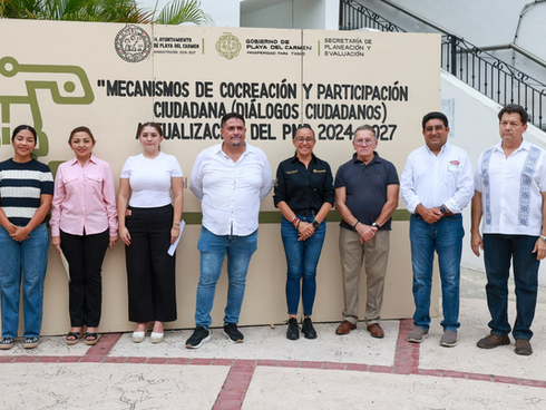 Con la voz de las y los playenses, Estefanía Mercado fortalece la transformación urbana de Playa del Carmen
