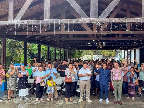 Arturo Castro realiza asambleas informativas por la Coordinación Municipal de Morena en Playa del Carmen