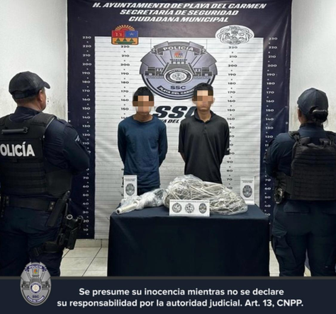 ¡Jovenes robaban en casa ajena y fueron detenidos!