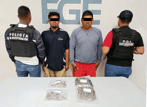 Detienen a cuatro hombres por narcomenudeo en operativos conjuntos en Playa del Carmen