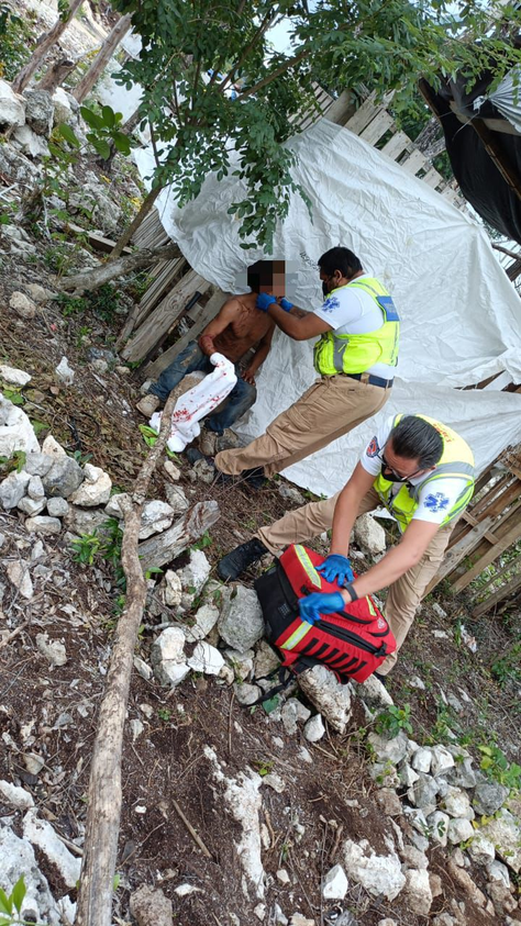 Trabajador queda lesionado tras caída en el asentamiento “Las Torres”