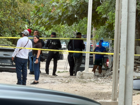 Ejecutan a dos hombres en el asentamiento "Las Torres" de Playa del Carmen