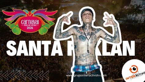 Más de 35 mil personas disfrutan histórico concierto de Santa Fe Klan en el Carnaval de Playa del Carmen 2026
