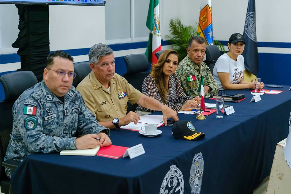 Mara Lezama destaca reducción de homicidios y coordinación en seguridad en Quintana Roo