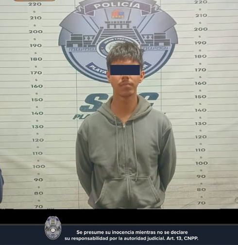 Detienen a joven en Playa del Carmen por desobediencia; lo relacionan con presuntos robos de motocicletas